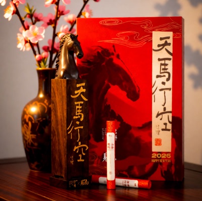 徐悲鸿美术馆见凡马年线香礼盒