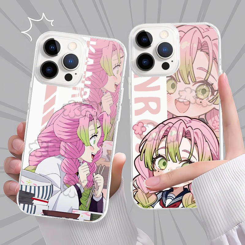 鬼灭之刃无限城甘露寺蜜璃恋柱手机壳适用苹果17OPPOY52S小米RENO14华为IQOOZ9TURBO15PROMAX13NEO10PROPLUSA