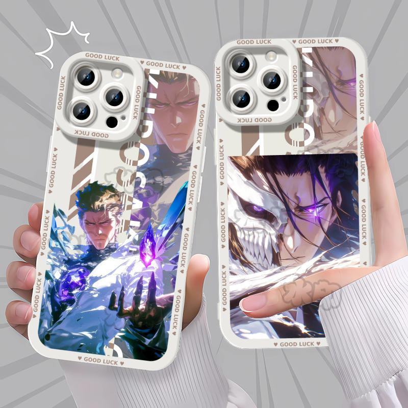 死神境界蓝染手机壳适用苹果17OPPOK13真我IQOO小米17卡通14PROIQOONEO10PROPLUS红米K80至尊16荣耀X50华为P6