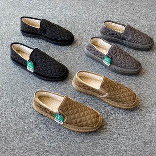休闲鞋 毒家私渠订单 内里加绒保暖户外轻便套脚男鞋 冬季 潮 39刀