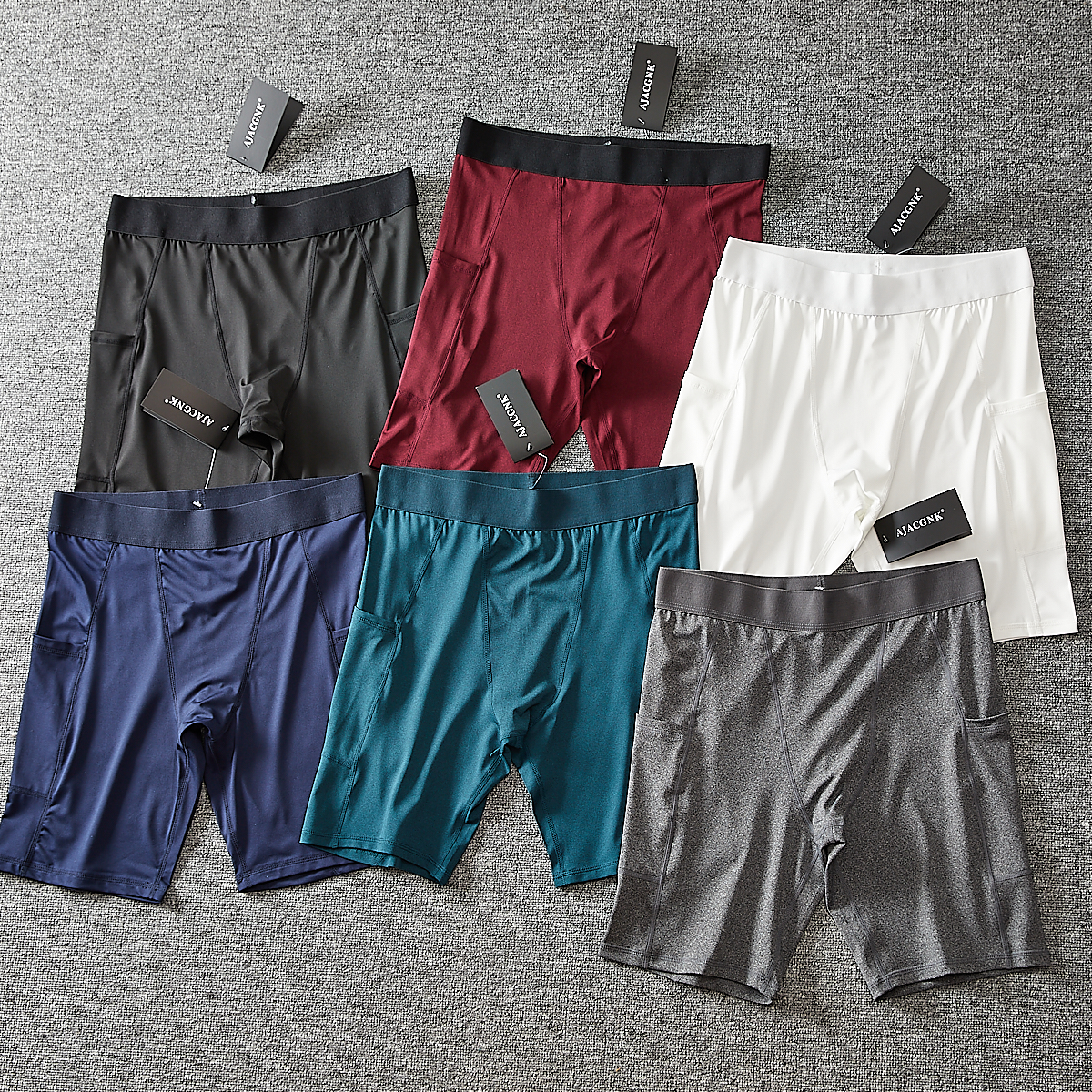 运动跑步健身速干篮球打底短裤