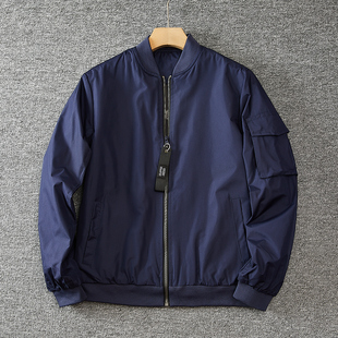 秋冬百搭休闲长袖 轻便时尚 简约夹克棒球服棉衣外套 男款 外贸尾货