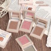 sweetmint揉揉多用粉清透日常显色自然细腻粉质哑光细闪单色眼影
