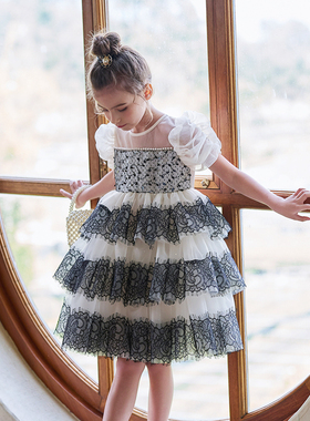 【尤画】2025夏季原创设计师新款日常休闲穿搭女童连衣裙68170