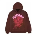 Sp5Der Web Hoodie Brown