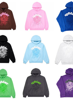 sp5der Hoodie OG WEB 卫衣 蜘蛛帽衫Young Thug同款