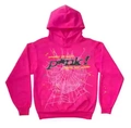 Sp5Der P*Nk Hoodie Pink