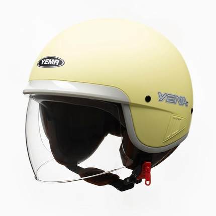 野马头盔3c认证新国标A类656S男女秋冬季四季通用电动摩托车半盔