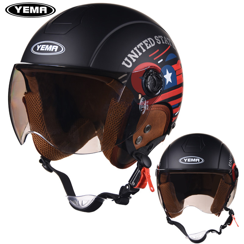 wild horse 3C Authenticate Four seasons currency motorcycle Electric vehicle Helmet men and women Halley Half helmet Sunscreen safety hatin the Motorcycle/Equipment/Fitting , Motorcyclist equipment , Motorcycle Helmets  category - from Buy2taobao.com to provide professional Taobao agent buy service