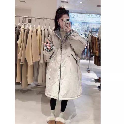 诺初孕妇加厚棉服外套收腰棉袄