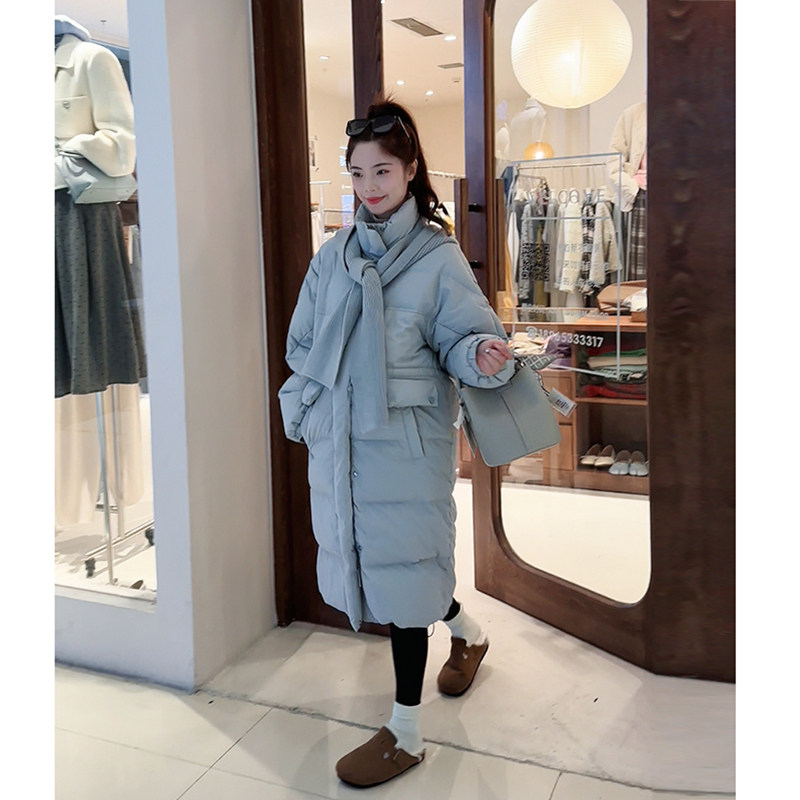 孕妇羽绒服针织围巾连帽中长款女冬装新款收腰紫色加厚白鸭绒外套,孕妇装/孕产妇用品/营养,棉衣/羽绒服/大衣,淘宝优惠券,粉丝福利购,淘宝优惠卷