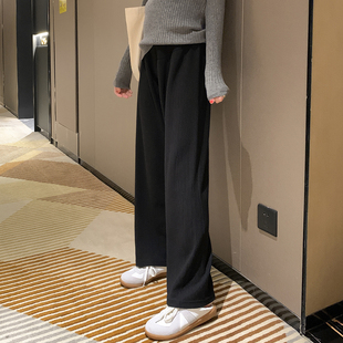 外穿打底裤 春秋装 韩国时尚 宽松显瘦托腹长裤 子 显高 阔腿裤 孕妇裤