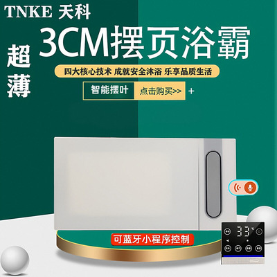 3cm风暖浴霸嵌入式声控智能摆叶