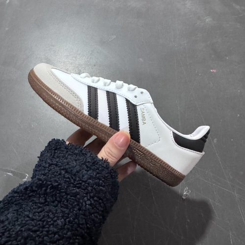 Adidas阿迪达斯 SAMBA OG C 三叶草大童运动休闲运动板鞋 GZ8346