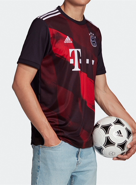 Adidas阿迪达斯 男子拜仁慕尼黑球迷版足球服 FN1949 FR8358 4021