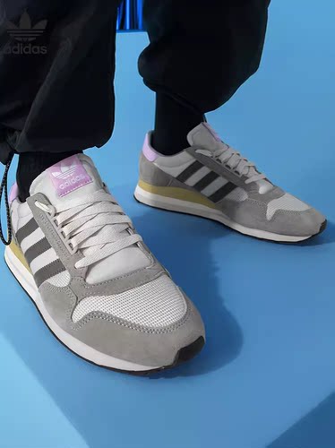 阿迪达斯男女耐磨复古运动休闲鞋