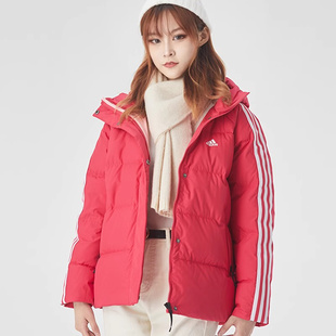 GF0003 Adidas阿迪达斯 女款 运动保暖羽绒服连帽外套 0002