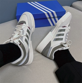 DROP STEP 男女复古低帮运动休闲鞋 Adidas三叶草 GW9737 9735