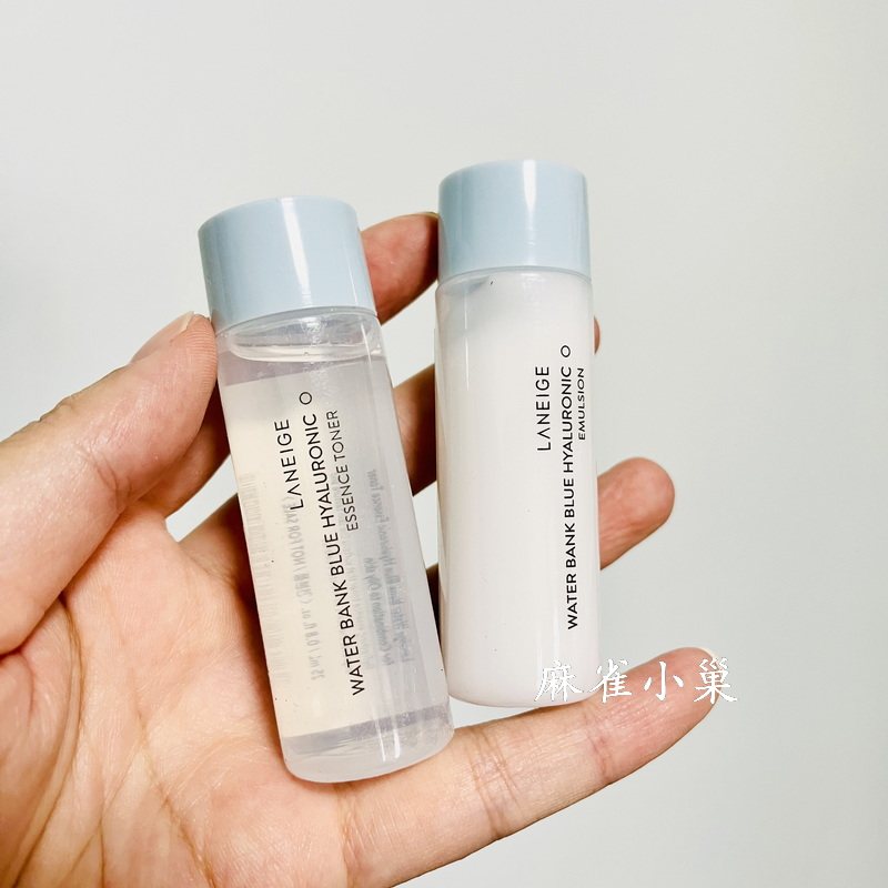 兰芝水酷水衡保湿精华水/乳液25ML中样小蓝盾水乳特润清润