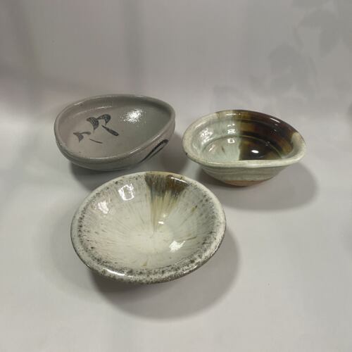 日本手作瓷器唐津烧手工陶瓷碗釉下碗茶碗汤碗片口碗