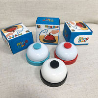 Early education kindergarten children, students, classroom interaction, quick response competition, summons prompt, toys, teaching AIDS, hand press the bell, ring the bell thumbnail 6