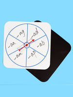 Magnetic turntable pointer whiteboard English teaching AIDS for teachers' classroom interaction early education toys, erasable children's magnetic stickers thumbnail 5