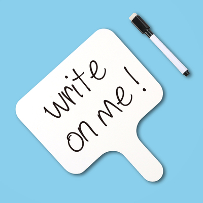 手持小白板可擦课堂学生幼儿教具