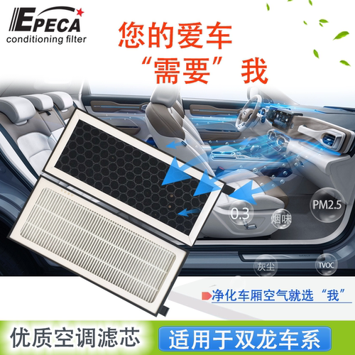 IIEPECA活性炭HEPA滤网空调滤芯