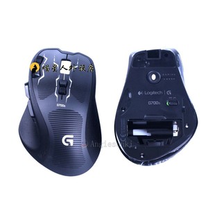 适用于罗技 g700s 鼠标外壳配件 脚贴 按键主板 电池盖