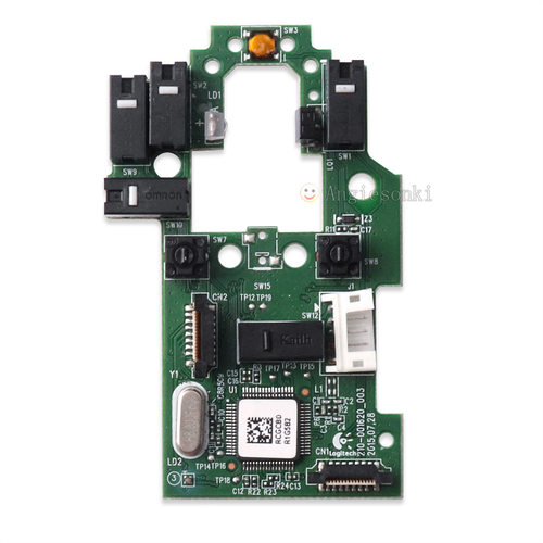 适用于罗技G502 hero SE RGB 鼠标主板 外壳侧键板激光头鼠标线