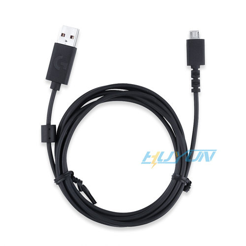 适用于G633 G633S G533 G933胶皮线耳机线 USB耳机充电线 数据线