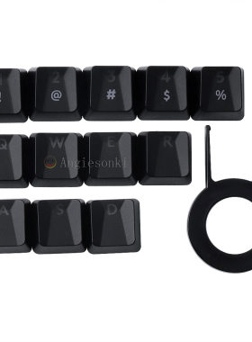 适用罗技键盘 透光增补凹凸键帽G710 G512 G610 GProX十字轴键盘