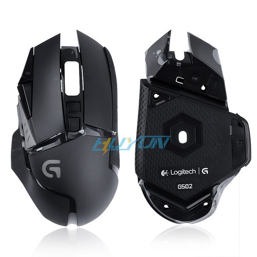 适用于罗技Logitech G502HERO有线游戏鼠标外壳 上壳 底壳盖替换