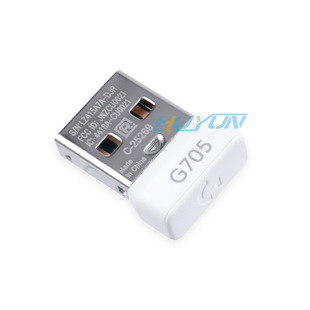 适用于罗技G705极光游戏无线鼠标蓝牙双模鼠标USB2.4g接收器