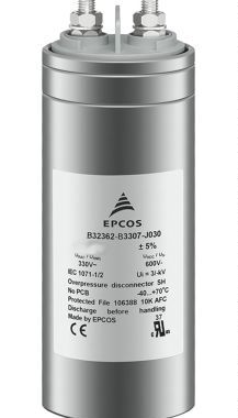 EPCOS原装正品 B32362A3307J030  300μF  460V聚丙烯薄膜电容器