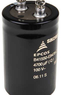 EPCOS原装现货B41550E9478Q 4700μF 100V 铝电解电容器