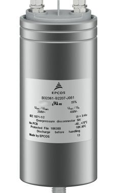 EPCOS原装正品B32361A2606J050  60μF 350 V 聚丙烯薄膜电容器