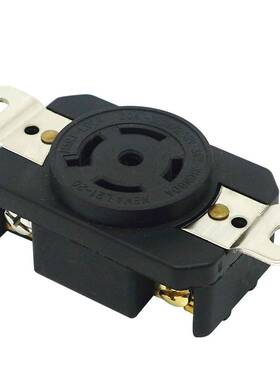 NEMA L21-20R美式防松工业插座 美规电源暗装UL插座 120-208V 20A