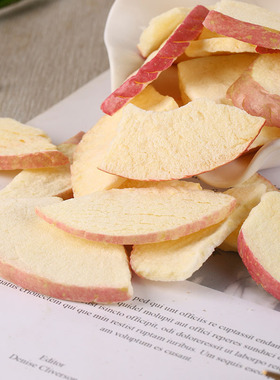 小闫严选冻干苹果脆片FD原味酸甜水果干不添加油盐糖即食酥脆零食