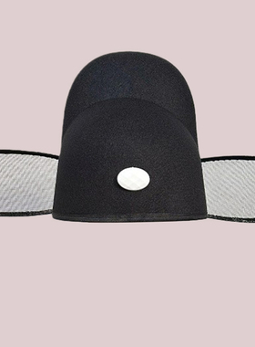 明朝宋朝包公官帽乌纱帽展昭武侠帽皇帝大臣古代道具状元帽COS帽