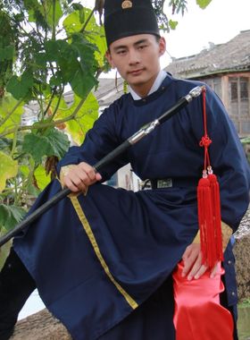 明朝贴身古装侠客情侣大内侍卫