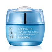 露兰姬娜八杯水水肌丰润保湿 霜清爽特润型女补水滋润面霜滋养肌肤