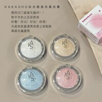 KAKASHOW水锻流光高光膏单色珠光细闪持妆土豆泥眼脸部提亮高光膏