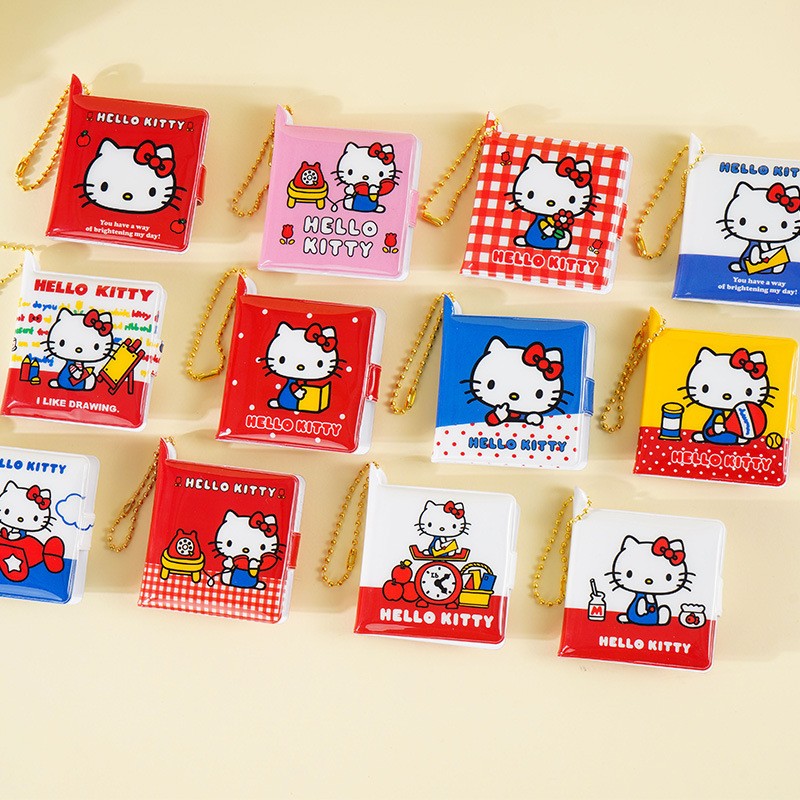 三丽鸥PVC迷你方方按扣本儿童