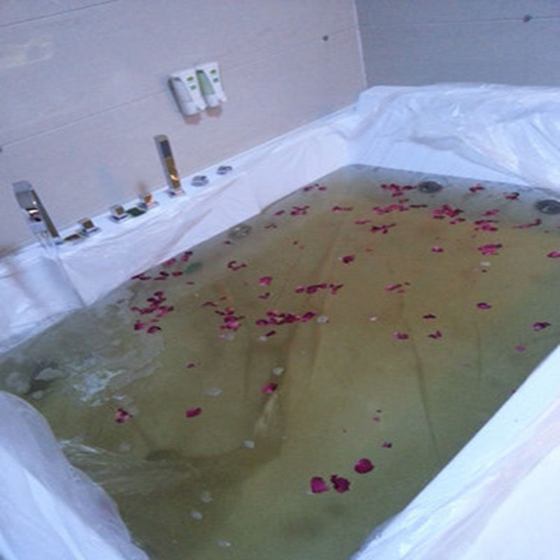 大号加厚一次性泡澡袋子婴儿浴盆浴缸膜游泳池塑料套水疗袋木桶袋