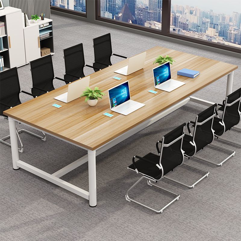 简易会议桌长桌子工作台办公家具长条桌培训桌洽谈桌职员办公桌子