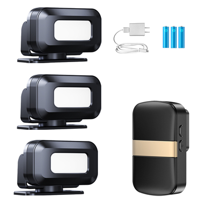 三拖一超市冰箱开门感应提醒器店铺门铃窗户门磁防盗警报器家用