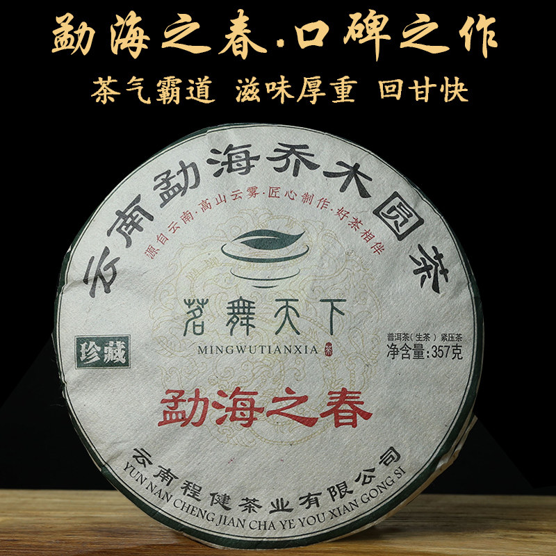 程健勐海之春普洱茶生茶