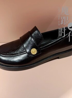 STELLA LUNA 2024春夏 防水台 厚底乐福鞋女 豆豆鞋 SL124015 014