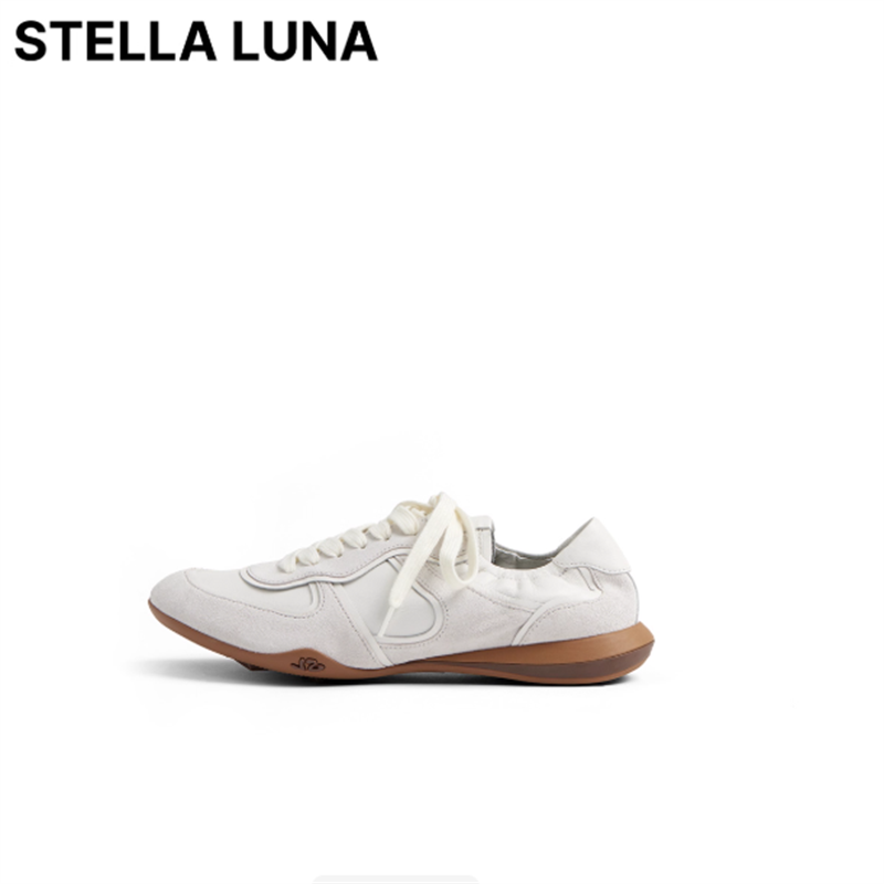 STELLA LUNA 拼接鞋面交叉条带芭蕾运动鞋 慢跑鞋 SL125065-2780,女鞋,德训鞋,淘宝优惠券,粉丝福利购,淘宝优惠卷
